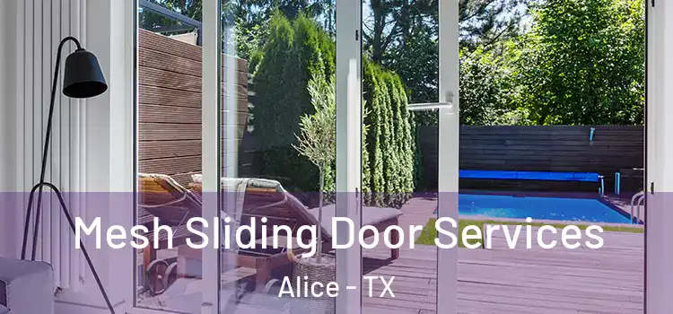 Mesh Sliding Door Services Alice - TX