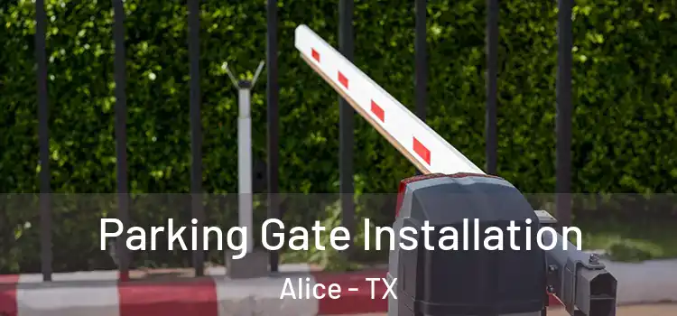 Parking Gate Installation Alice - TX