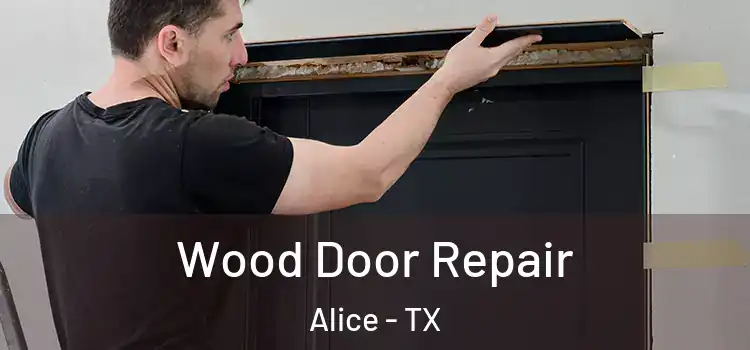 Wood Door Repair Alice - TX